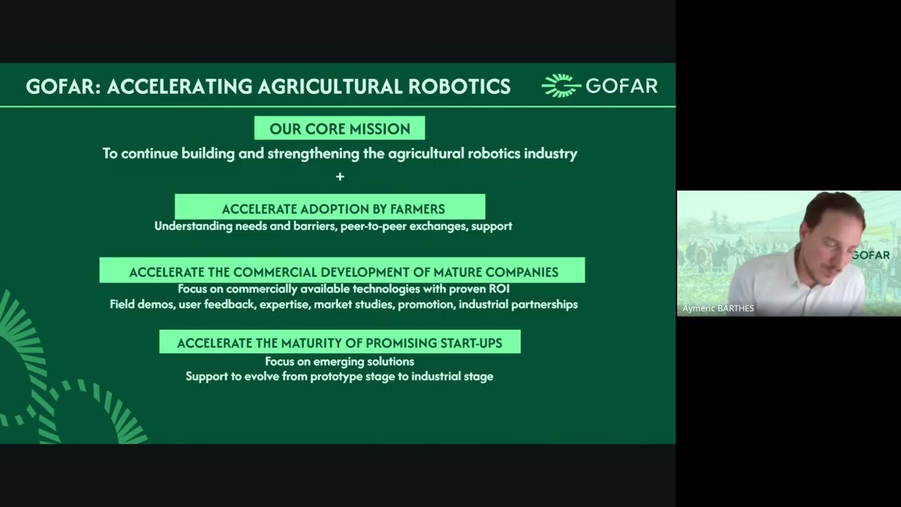 [PRESS CONFERENCE] GOFAR Becomes Global Agricultural Robotics Accelerator -  9 Dec. 2025