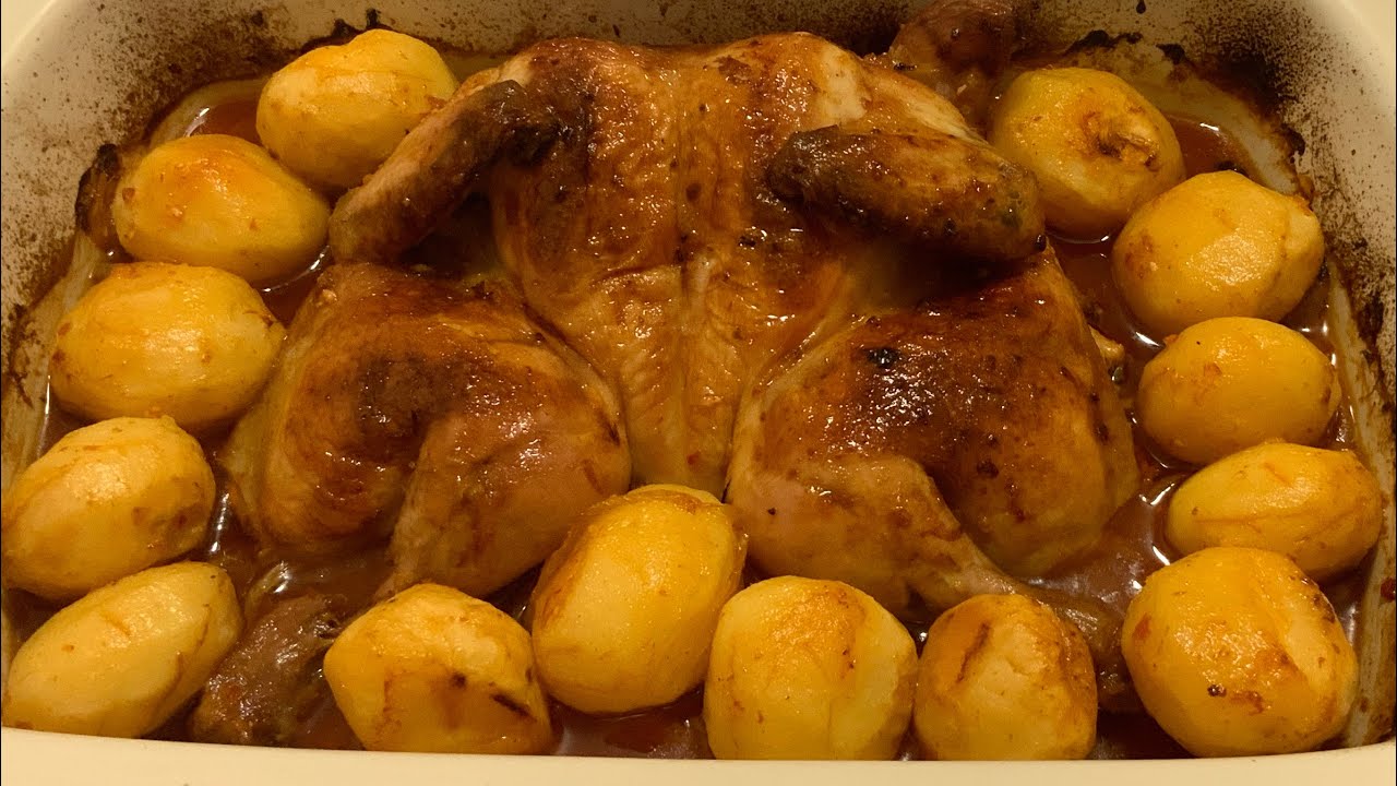 Frango Assado no Forno receita prática rapida e deliciosa