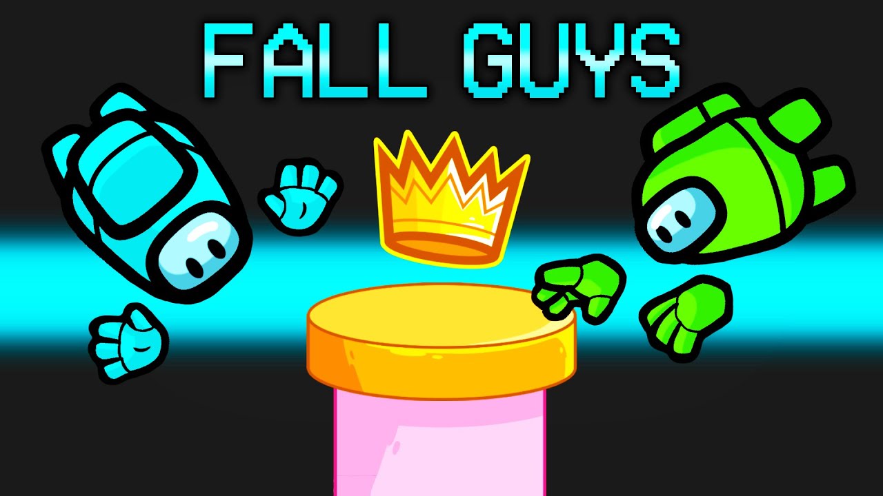 Играете в FALL GUYS в AMONG US?!