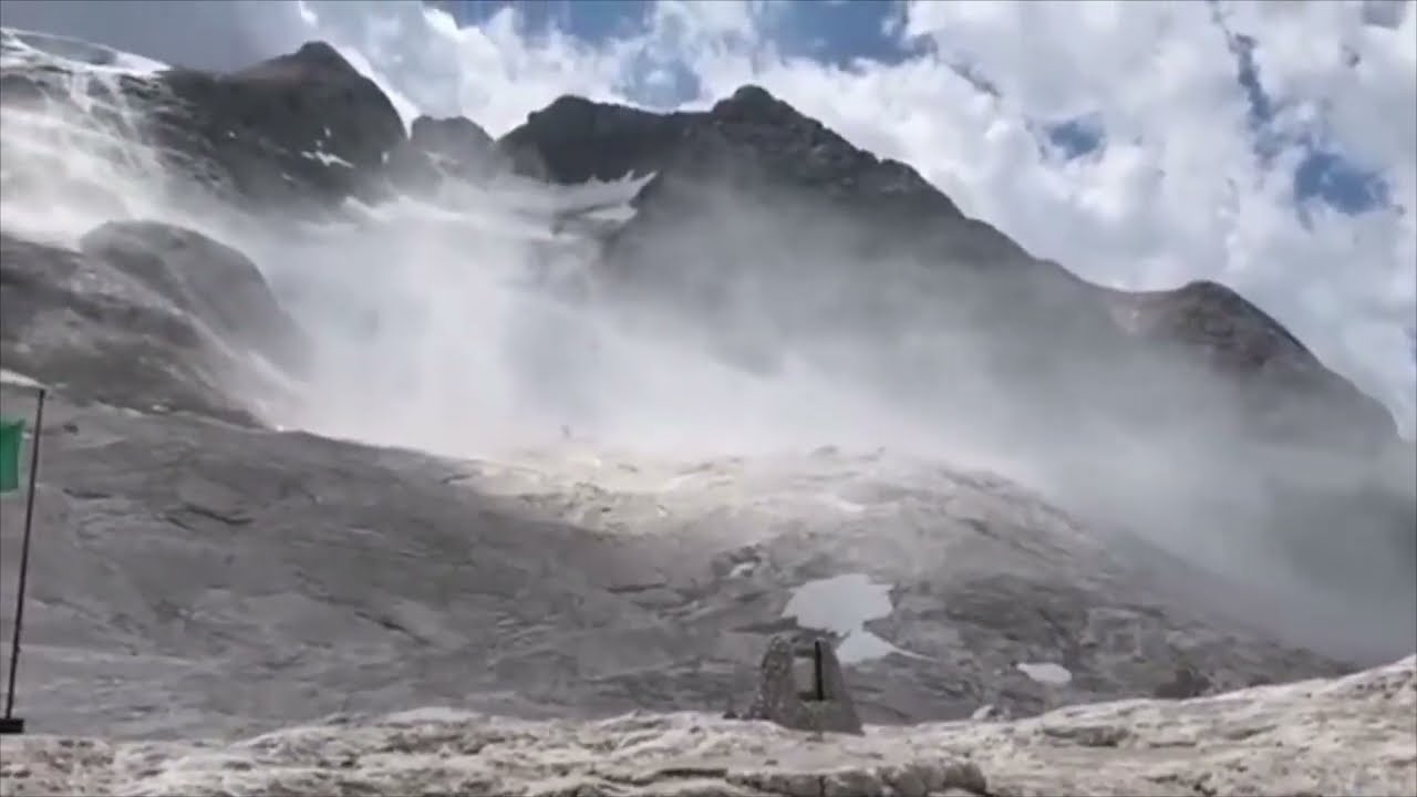 Marmolada Glacier avalanche kills six in Italian Alps