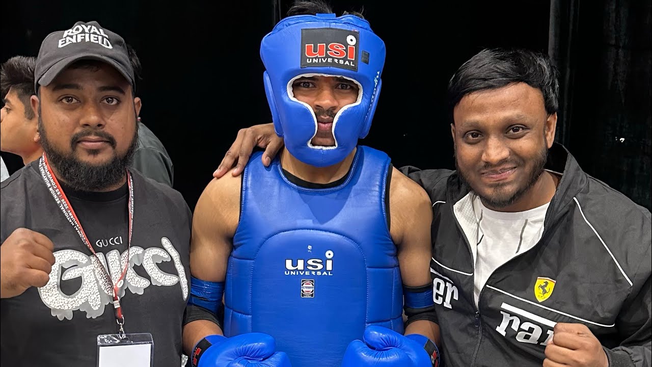 7th national senior Muay Thai championship Telangana vs Asaam ashwin kumar win by decision 🔥🥊🥊