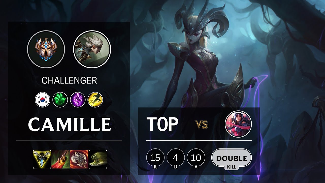Camille Top vs Irelia - KR Challenger Patch 10.19