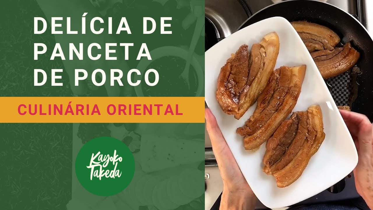 DELÍCIA DE  PANCETA DE PORCO ESTILO ORIENTAL Frita Simples