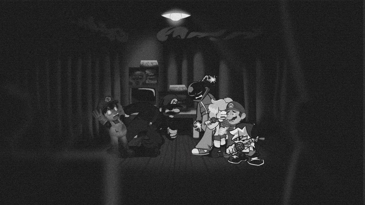 Fnf The End V2 ft. (Costume, SMG4 (IGBP), Whitty, TruSky, SMG4 Mario and Bf)