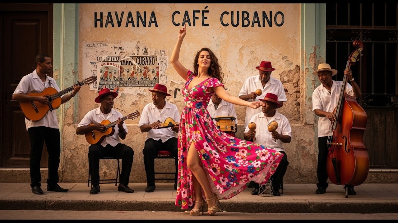 Café Cubano Music ☕: Cuban Café Serenades & Relaxed Jazz Rhythms • mix35