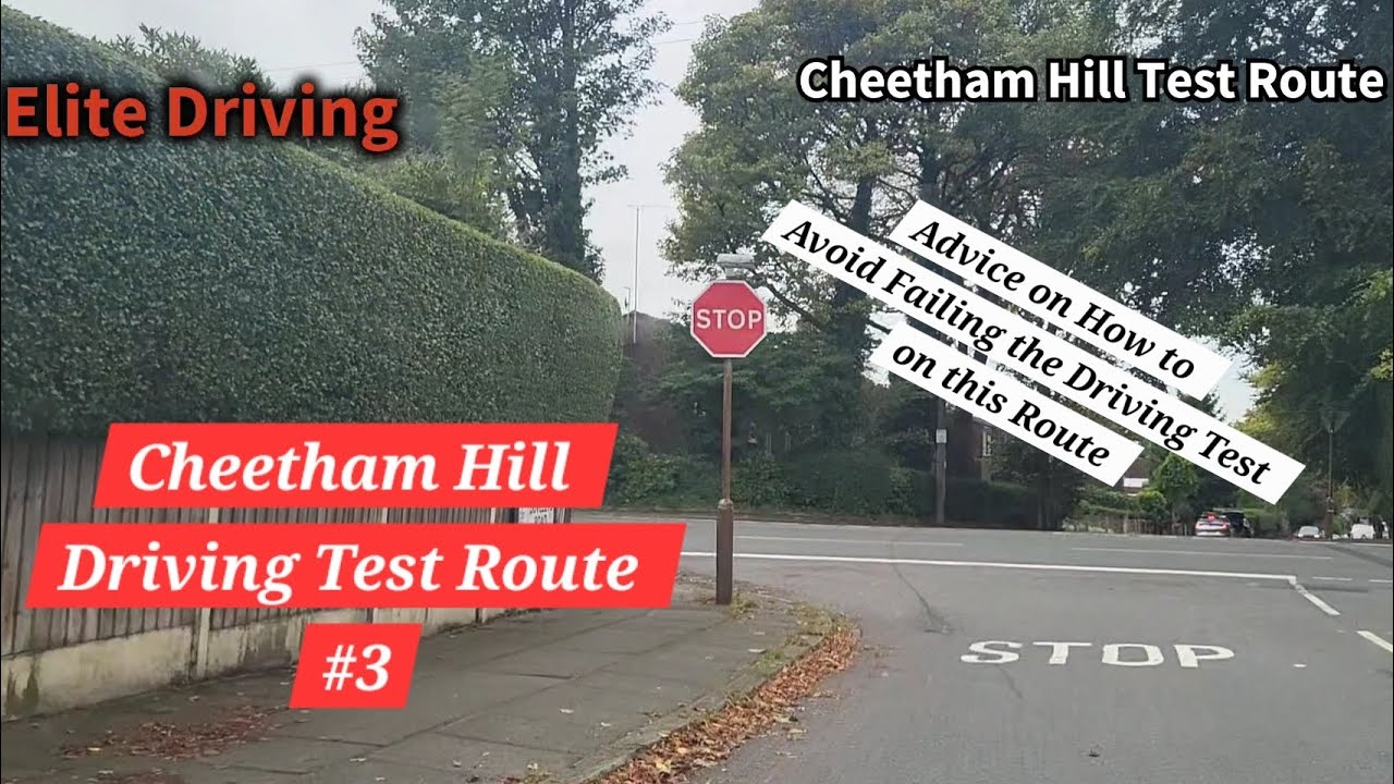 Real Cheetham Hill Test Route - How to Pass the Driving Test on this Route #video #yt #uk 