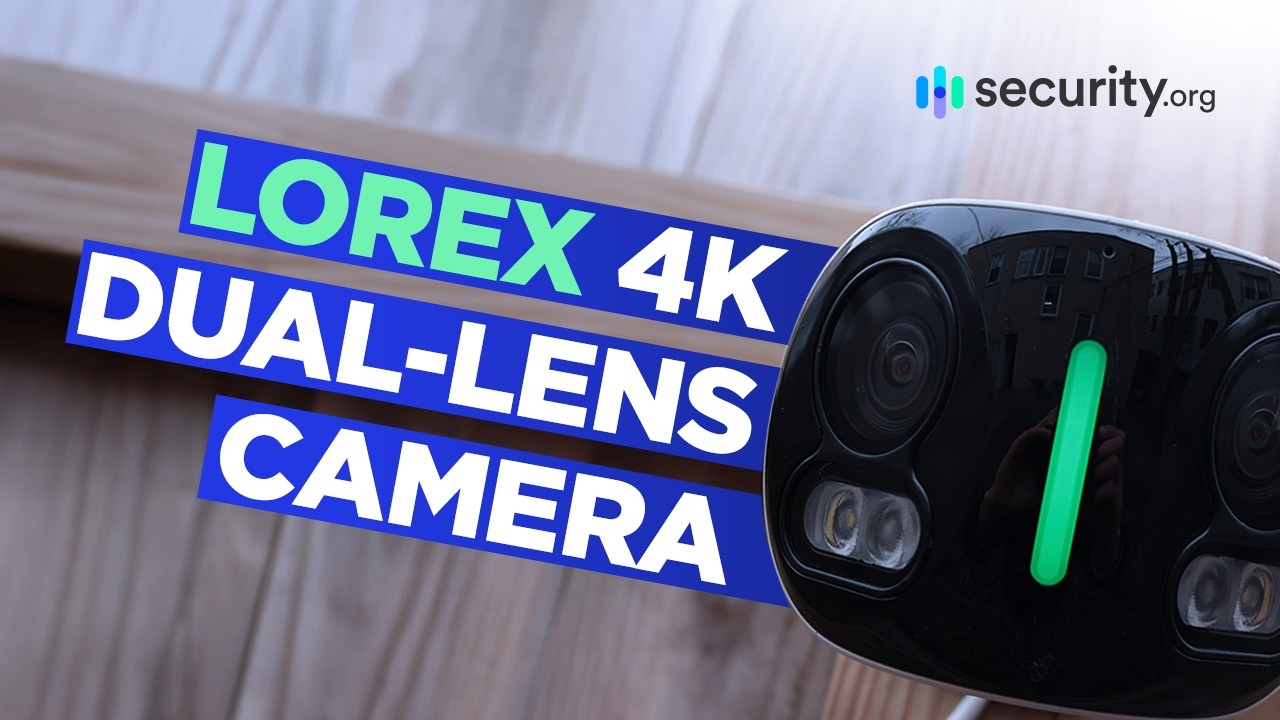 Невероятный обзор 180° в формате 4K! | Обзор двухобъективной уличной камеры видеонаблюдения Lorex 4K
