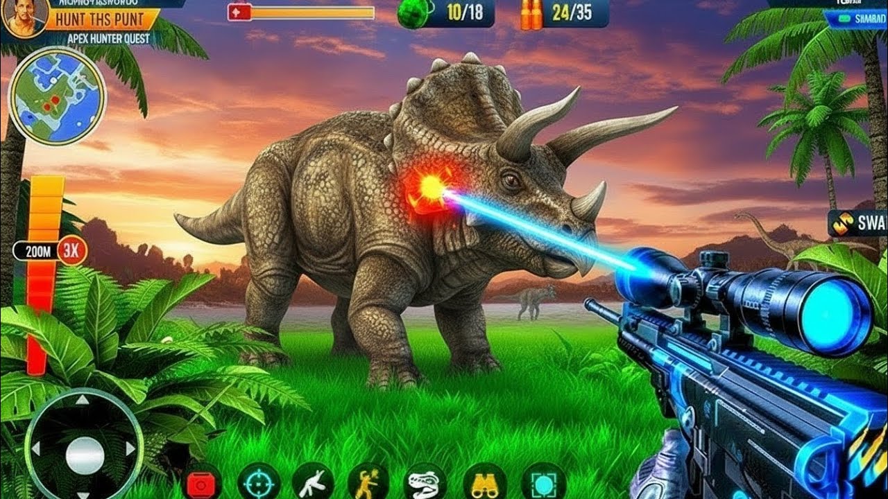 Dino Hunting Games 3D - 🦖