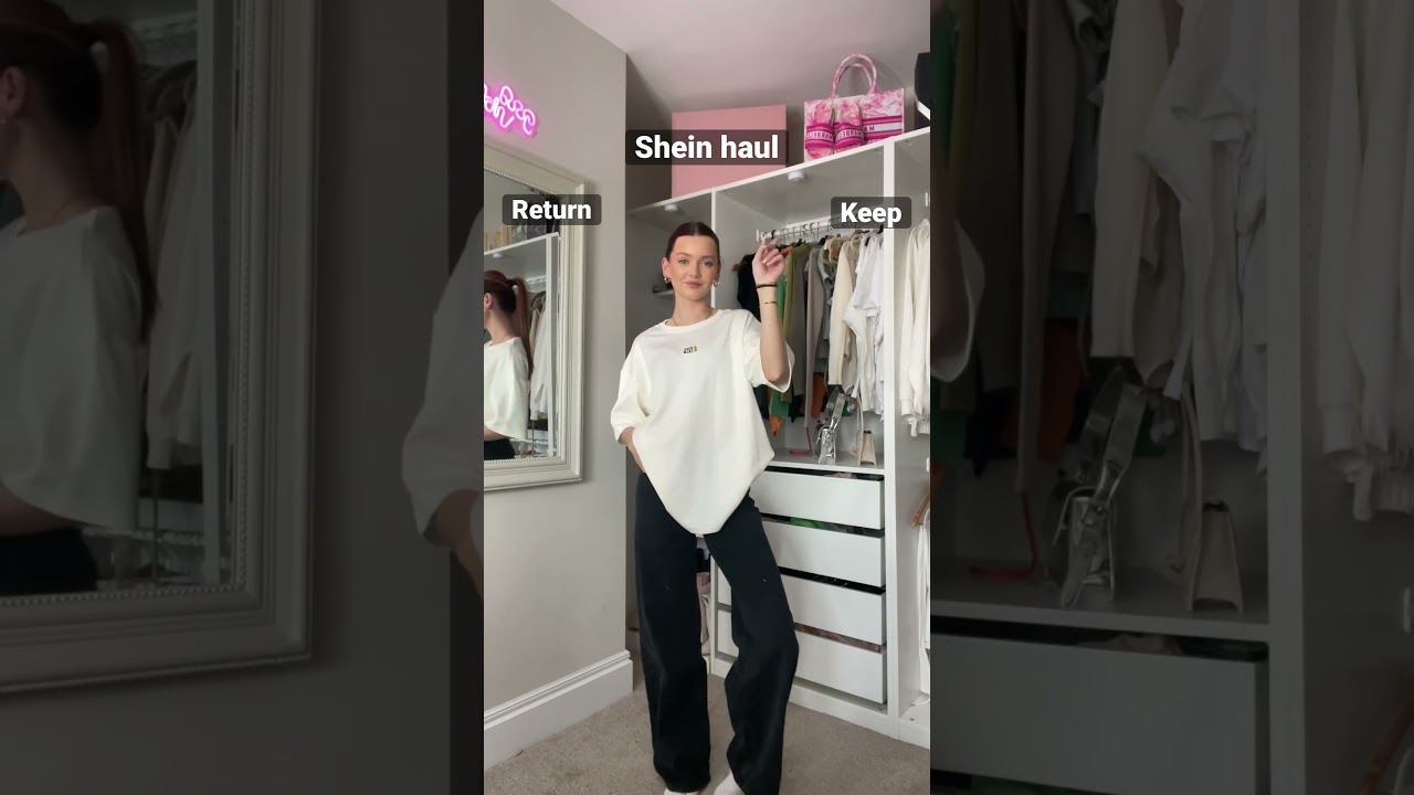 Shein keep or return haul #haul #fashion #ootd #shein