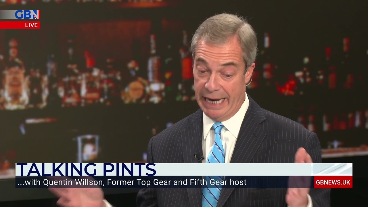 Quentin Willson joins Nigel Farage for Talking Pints