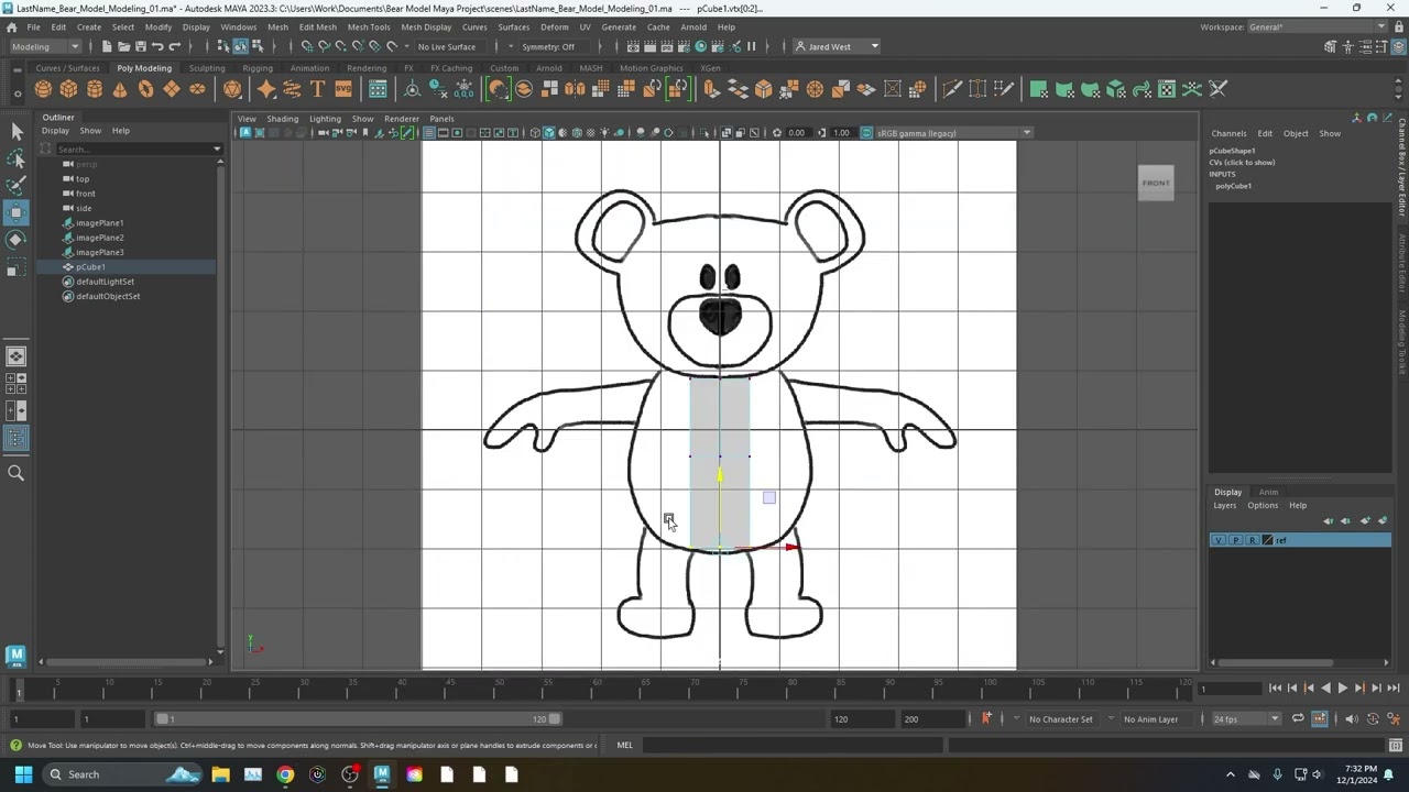 Bear Model - Modeling pt 01