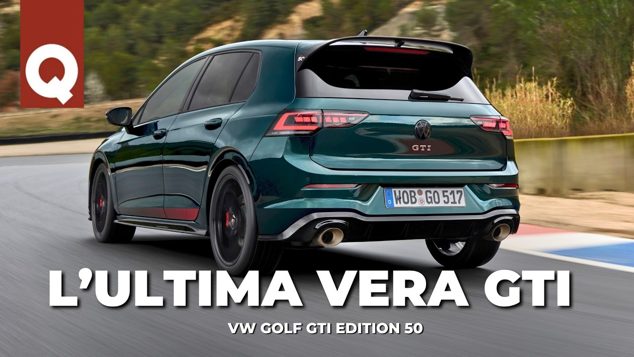 La GTI più potente sarà anche l'ULTIMA? Allora PROVO tutte le GENERAZIONI | VW GOLF GTI EDITION 50