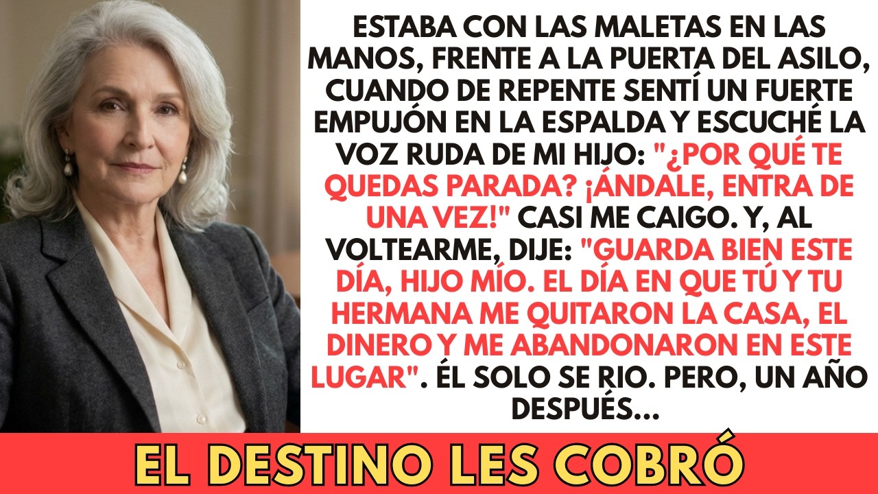 Mi hijo me empujó y gritó: 