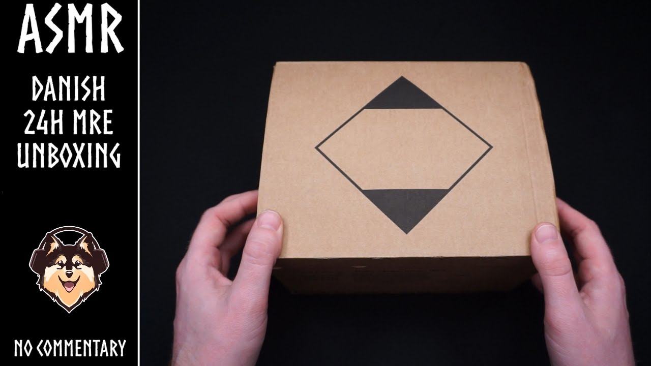ASMR - Danish 24H MRE unboxing