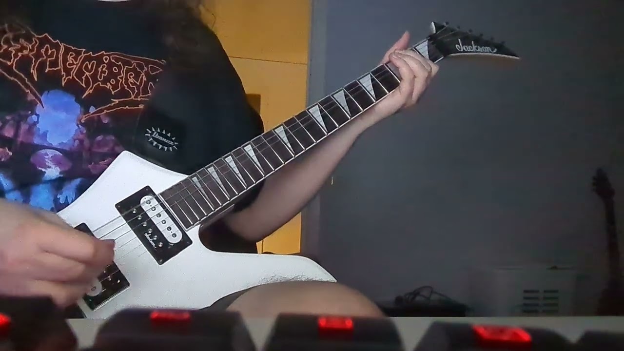 Desultory - Into Eternity (guitar cover)