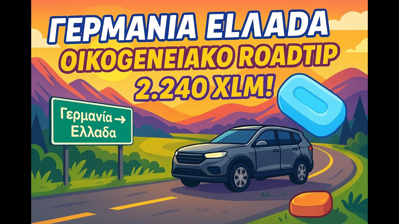 Γερμανία Ελλάδα: Το μεγάλο οικογενειακό roadtrip με όλα τα έξοδα!