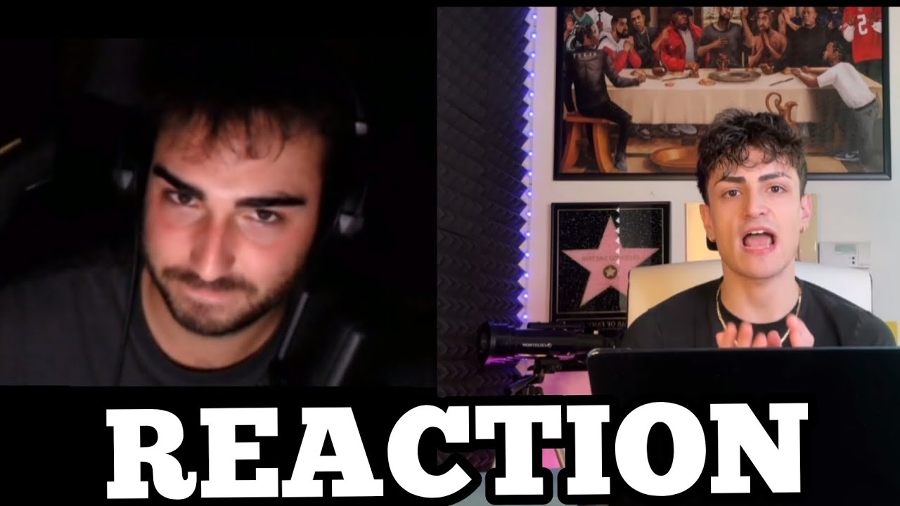 CRISTO fa la REACTION alla reaction di FEDERICO GAETANI al suo FACE REVEAL 