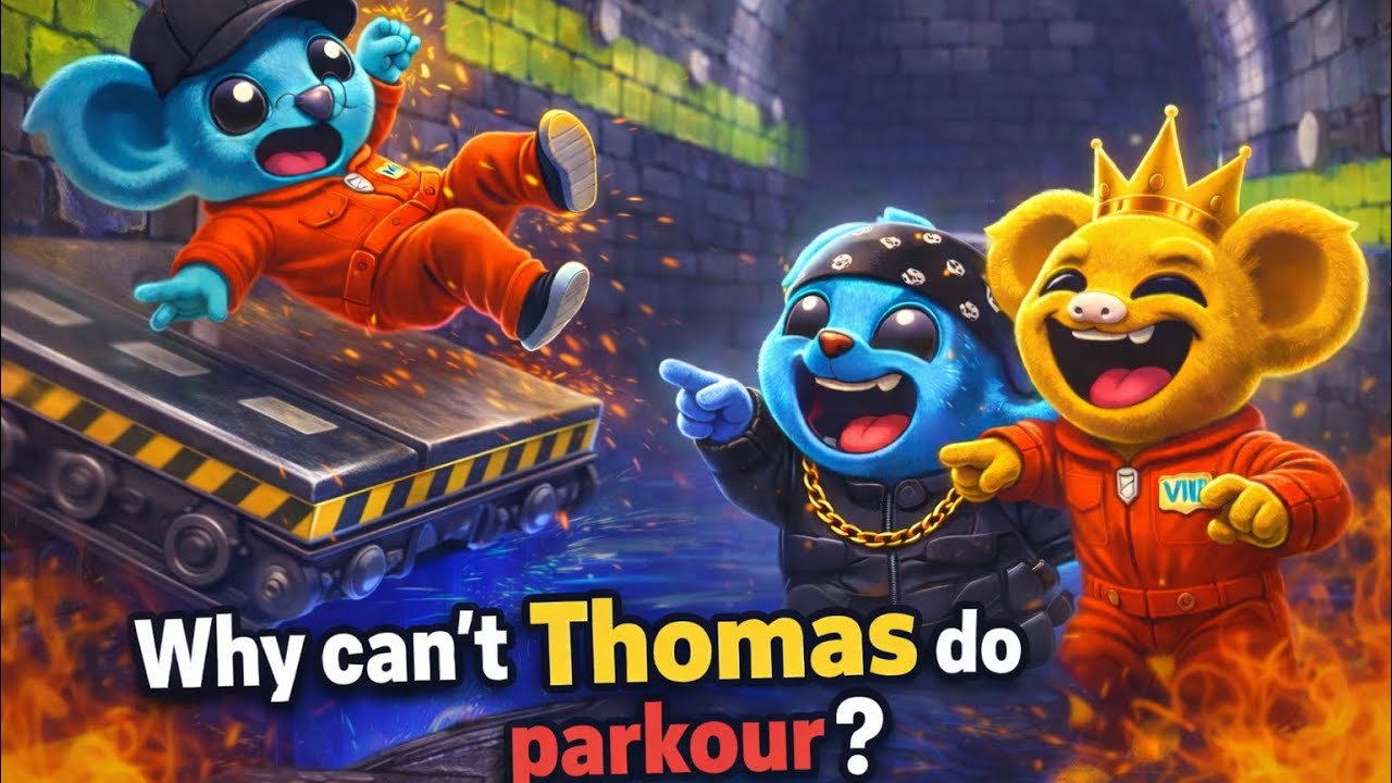 Y is thomas bad at parkour.[CUFFBUST] W/2GRYPHONZZ & ￼￼Thomas #gaming #funny 
