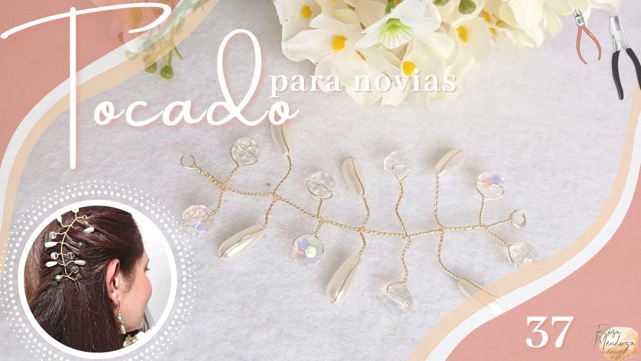 Aprende a hacer Tocados para novias - DIY Accesorios para novias