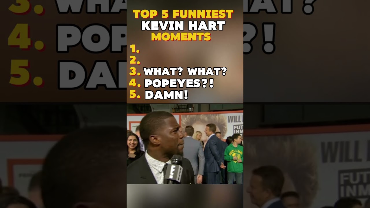 Top 5 funniest Kevin Hart moments