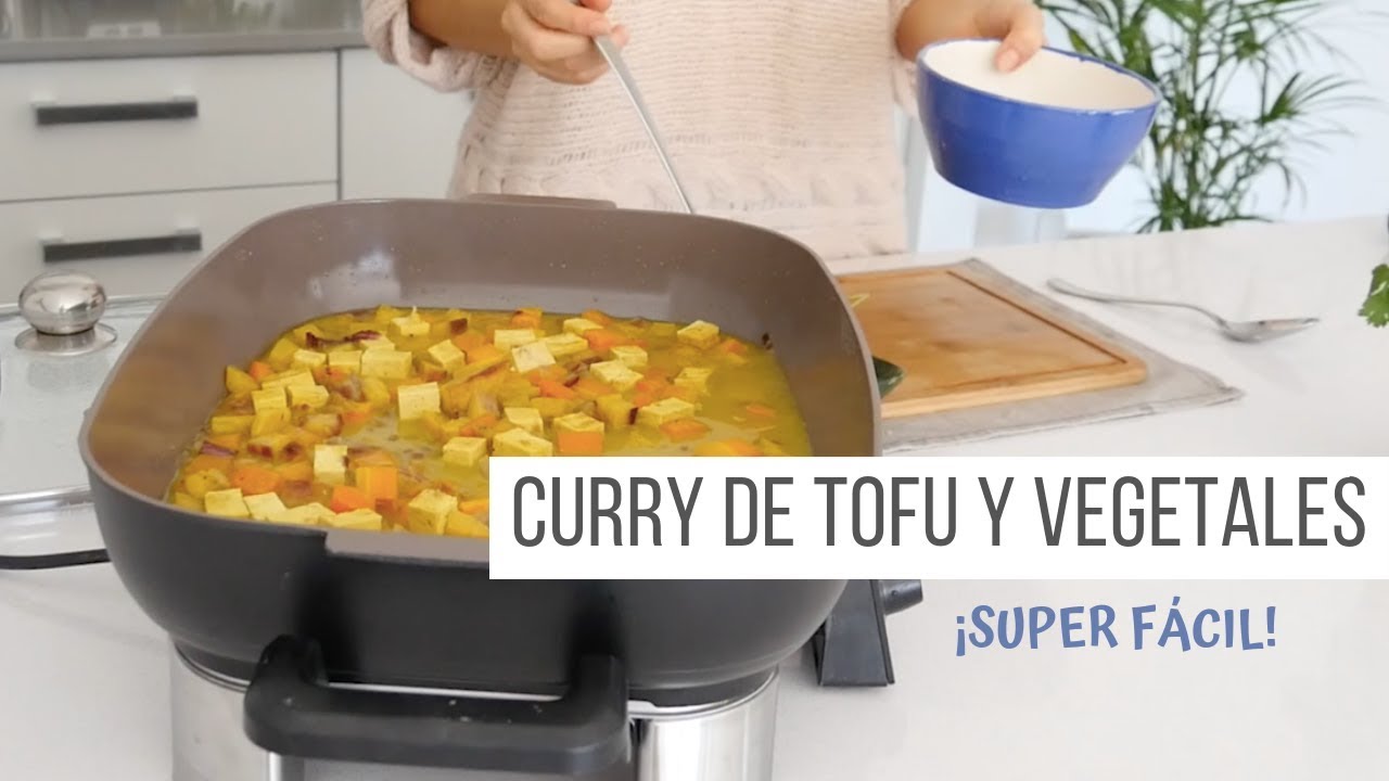 CURRY DE TOFU Y VEGETALES