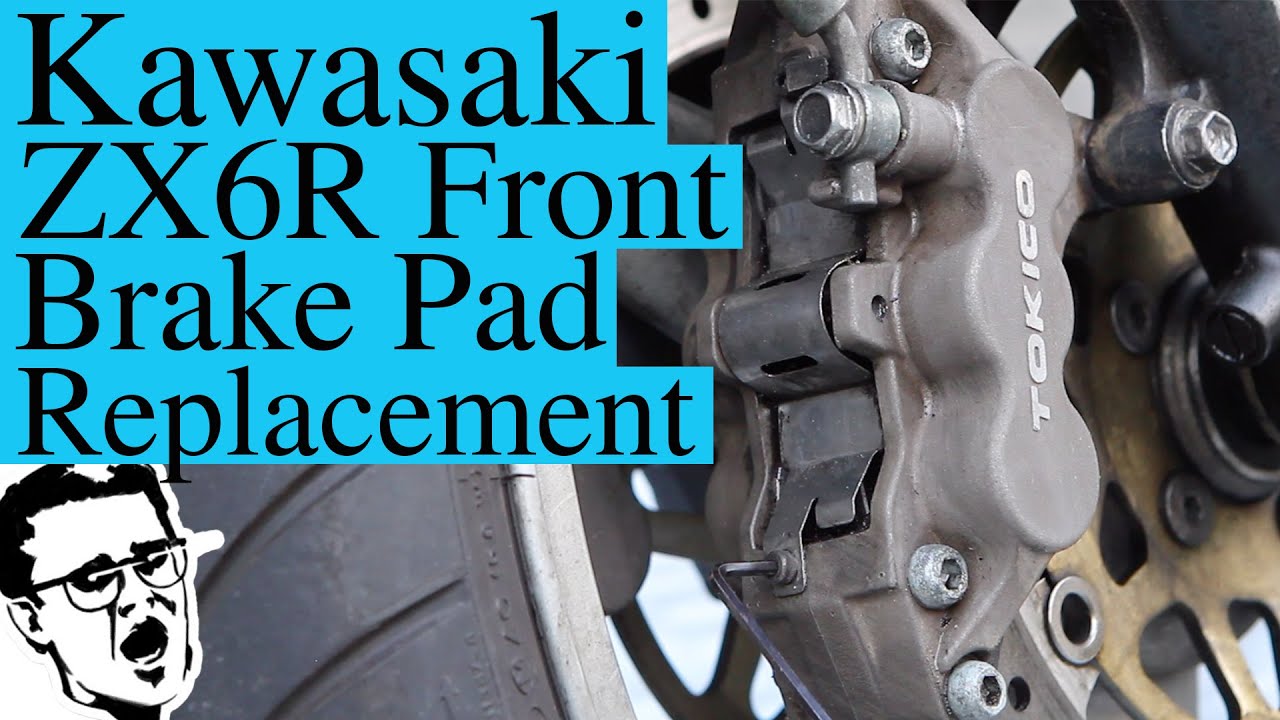 2000 ZX6R Front Brake Pads Replacement