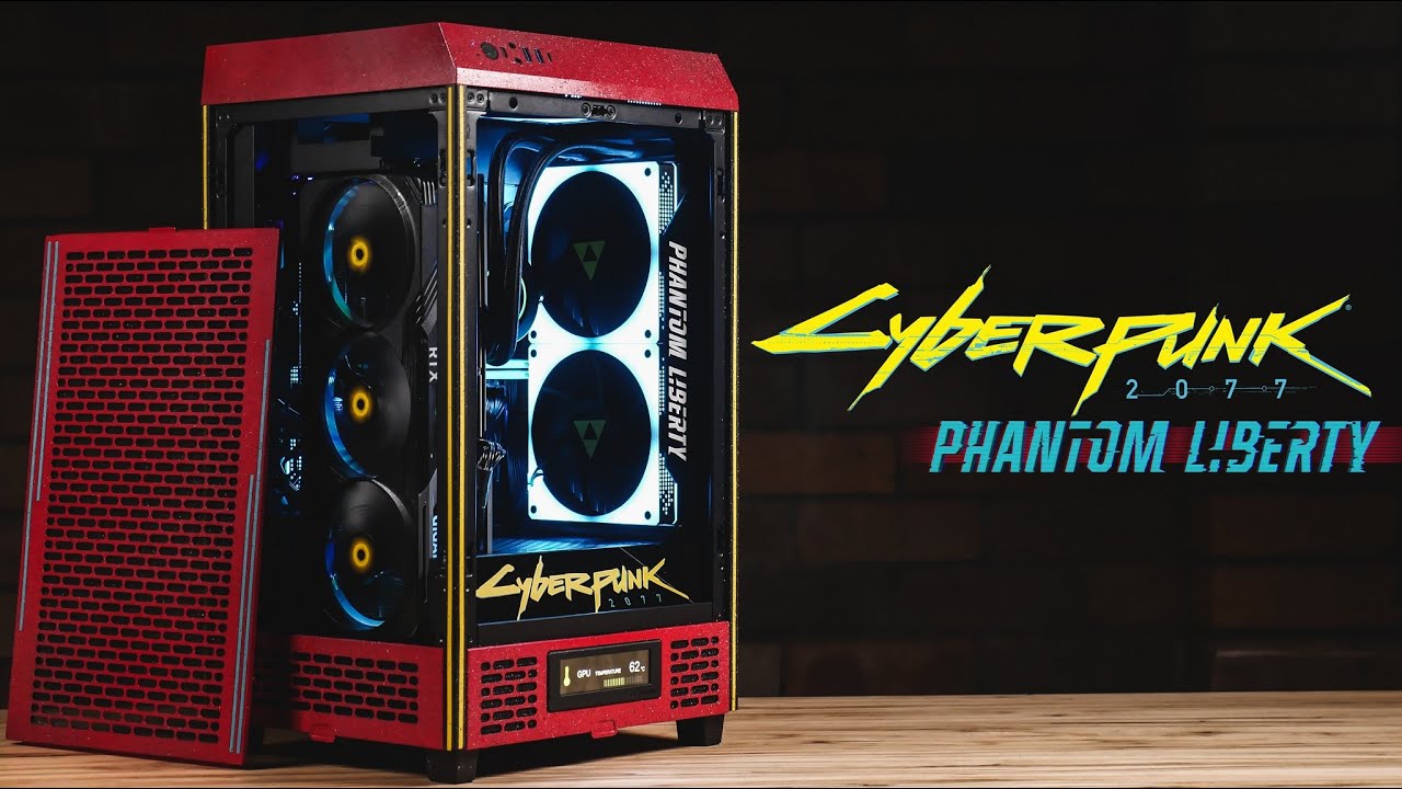 Cyberpunk 2077 Phantom Liberty GeForce RTX 4090 CUSTOM AORUS MINI-ITX GAMING PC Build Z790 i9 13900K