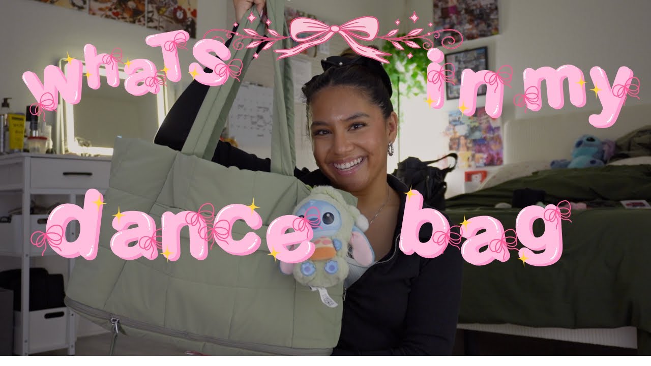 What's in my everyday Dance bag | Living Life with Mari | Mariel Santos