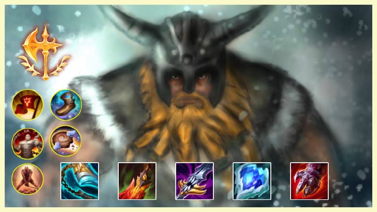 TrundleTop1 Olaf Montage - Ragnarok | LOL SPACE