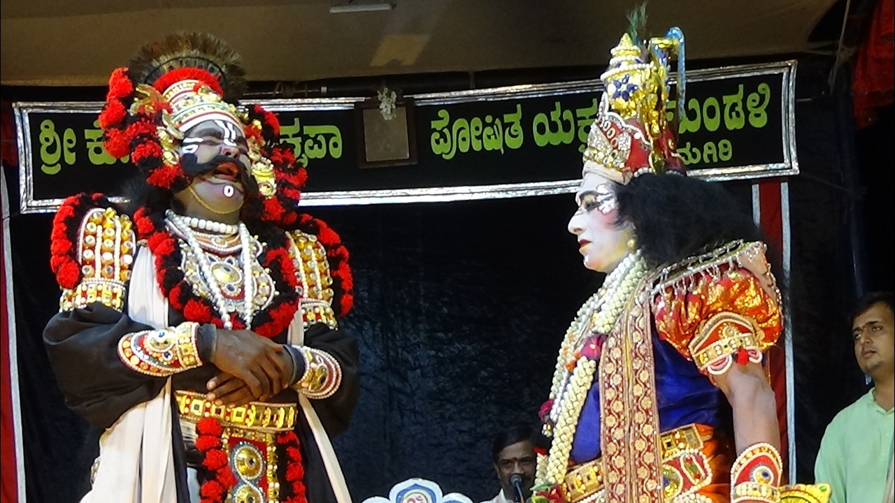 Yakshagana -- Kanakangi Kalyana - 4 - Kannadikatte - Perla - Permude - Guruvayanakere