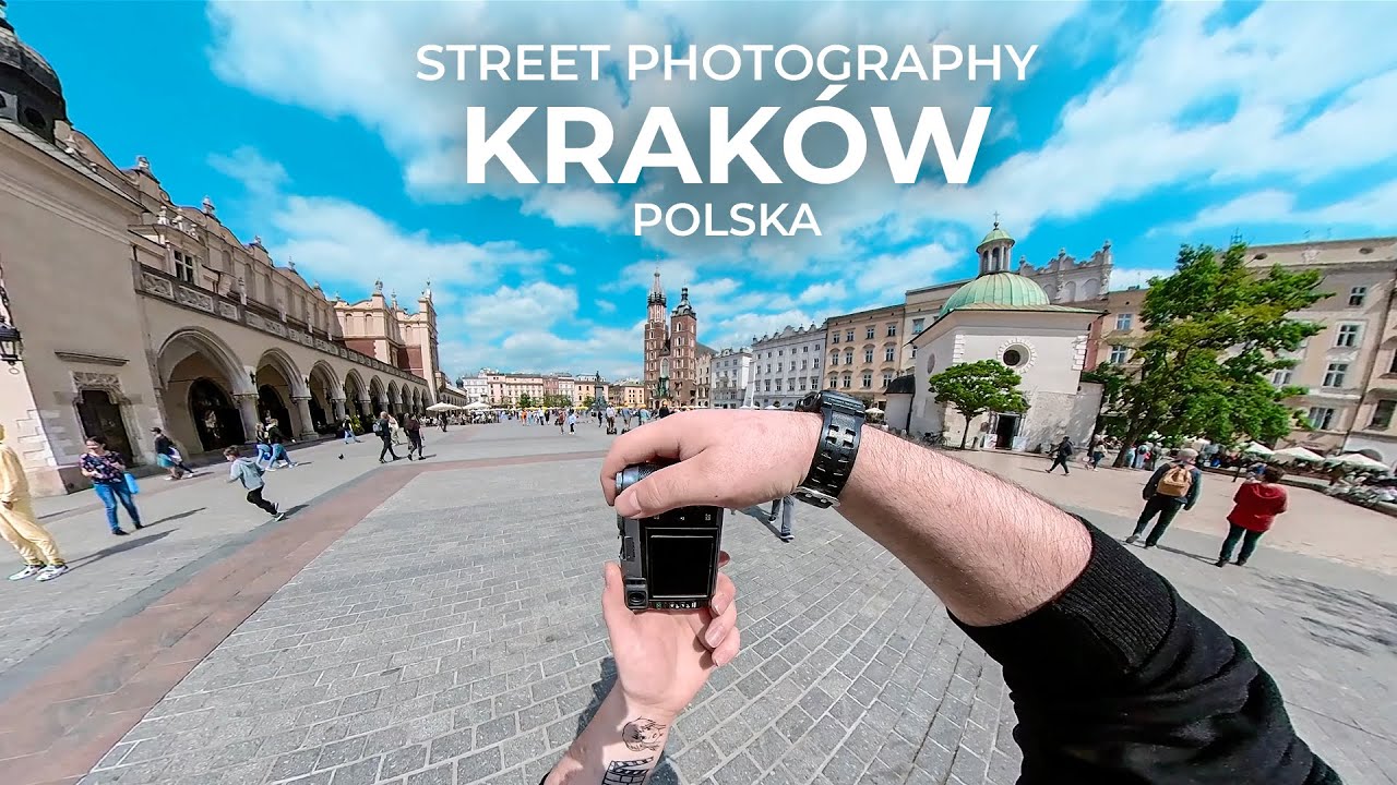 KRAK&Oacute;W - STREET PHOTOGRAPHY - OLD TOWN - POV [POLAND 4K]