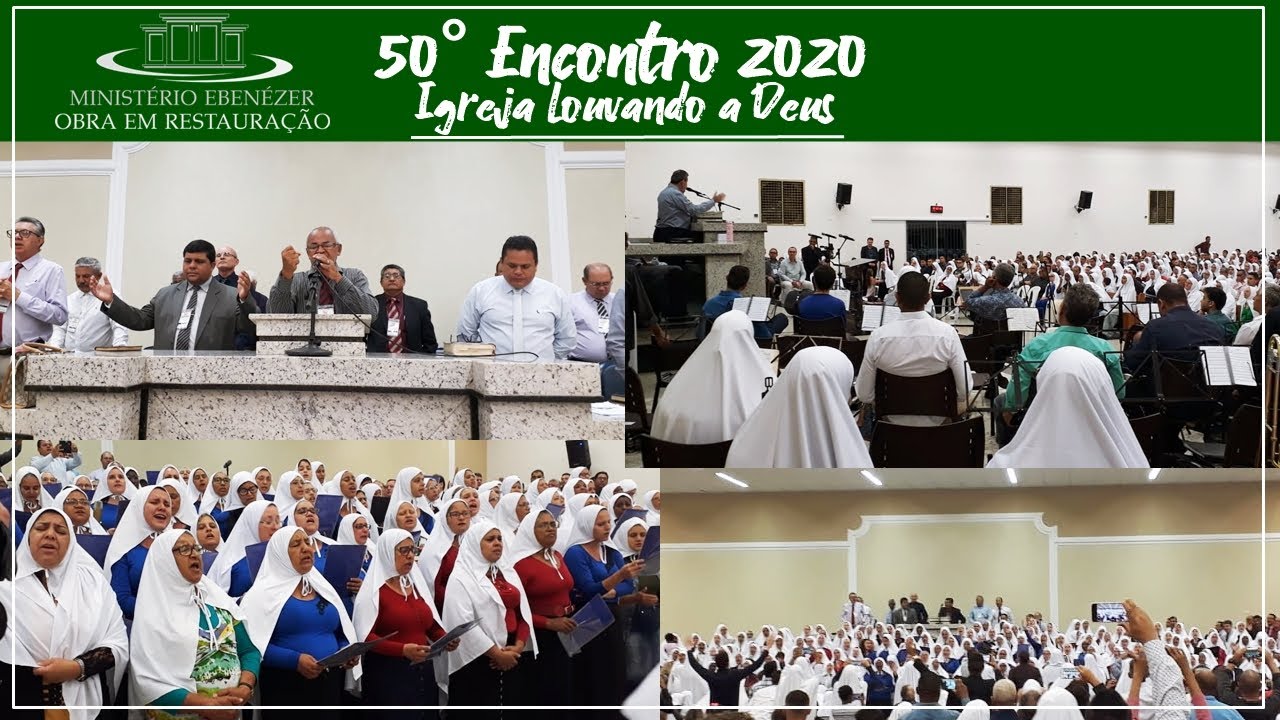 Vídeo final do nosso 50° Encontro 2020 - Momentos - amanhã o Senhor maravilhas no meio de vós fará