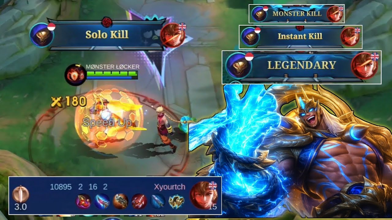 ALDOUS FULL DAMAGE LOCK YIN SAMPAI TRAUMA !!! -MLBB