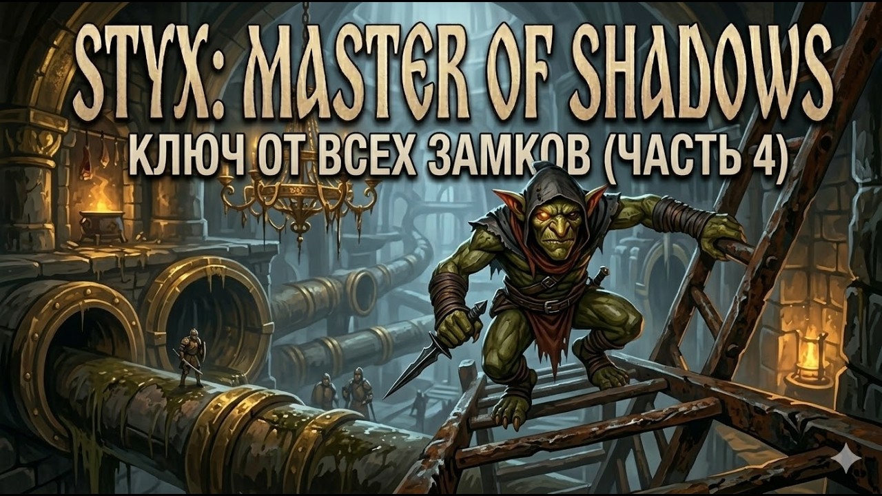 Сквозь канализацию / Прохождение Styx Master of Shadows ч.11 / На русском / ПК