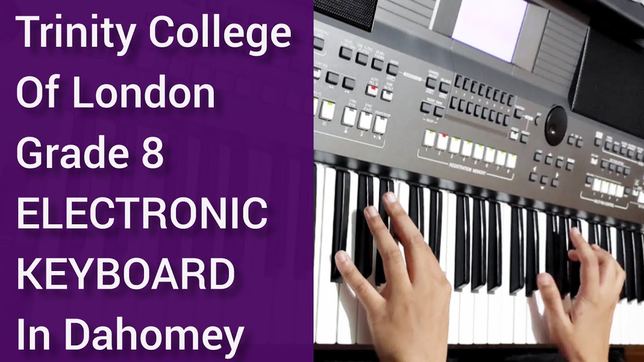 In Dahomey | Grade 8 | Trinity College of London | Electronic Keyboard | Exam Piece