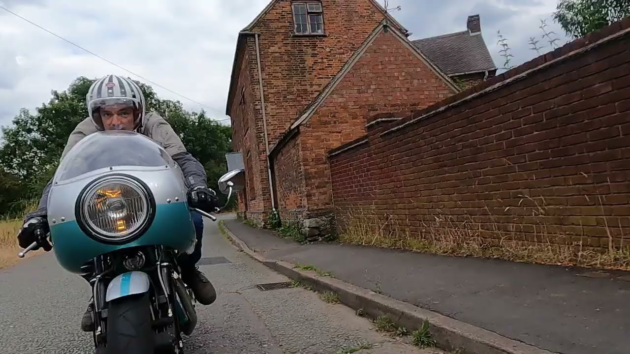 Ducati 750 SS Green frame Rep. Пролёт, поездка, знакомство