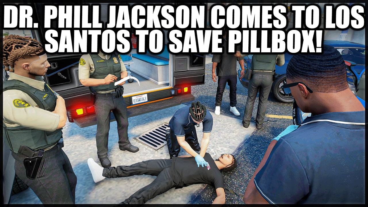 Dr. Phill Jackson Comes To Los Santos To Save PillBox! | GTA RP | GrizzleyWorld Whitelist
