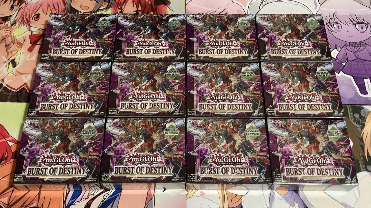 Opening My Burst of Destiny Yugioh Booster Box Case Amazing Pulls!