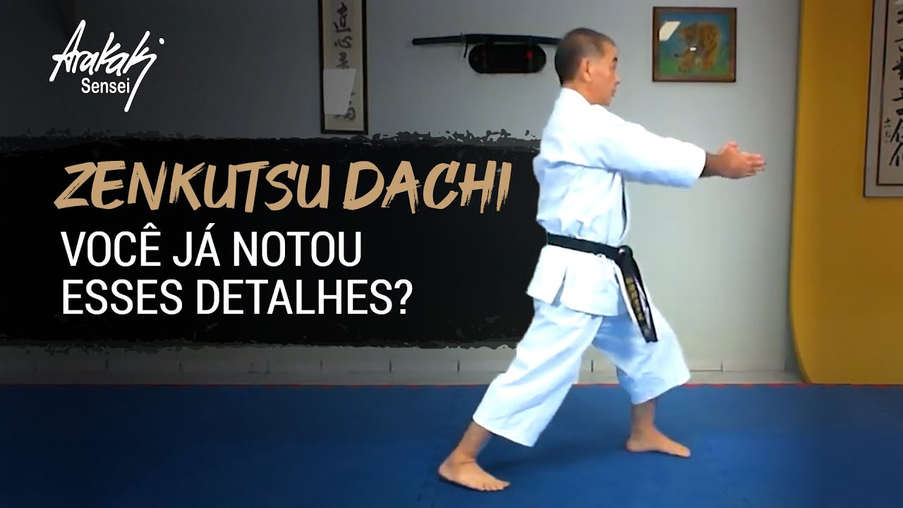 ZENKUTSU DACHI:  VOCÊ NOTOU OS DETALHES? | Helio Arakaki Sensei