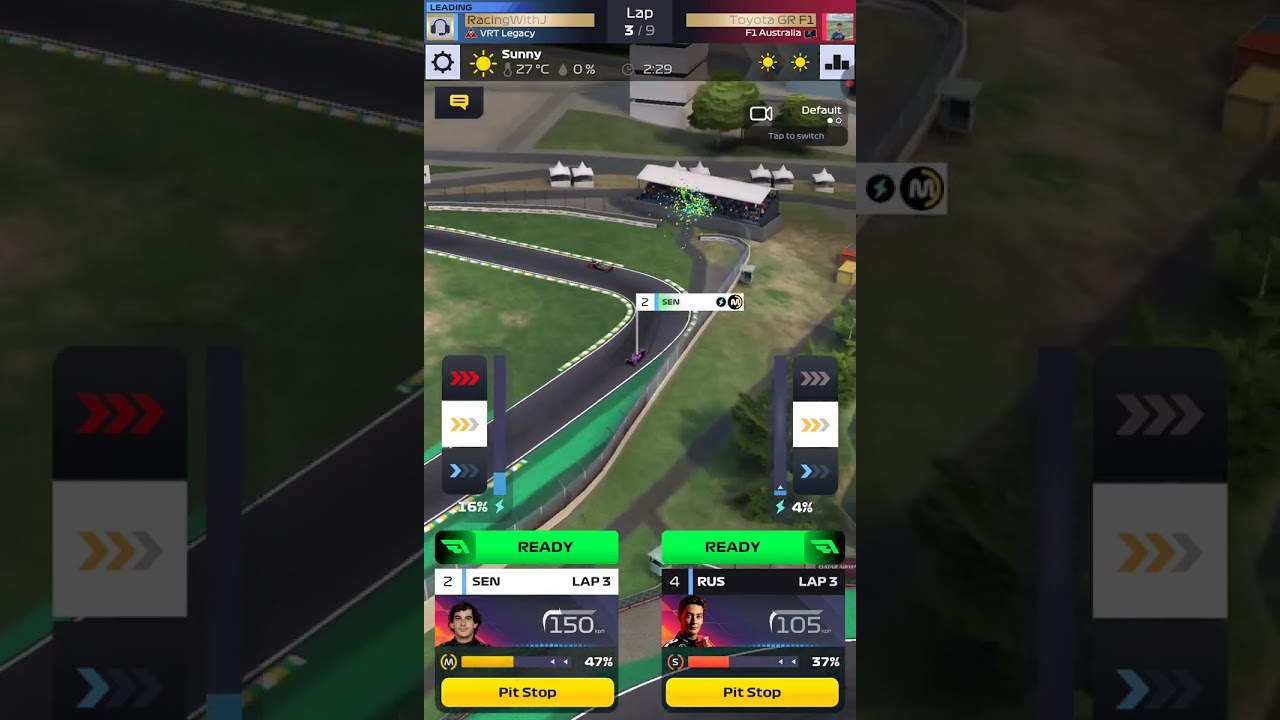 F1 Clash.. Race 7... Lights Out event... Opening Round Brazil 