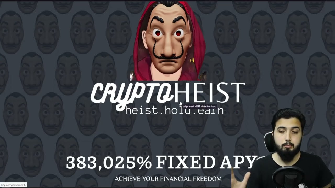 Cryptoheist - Hold And Earn 383,025% FIXED APY !!!