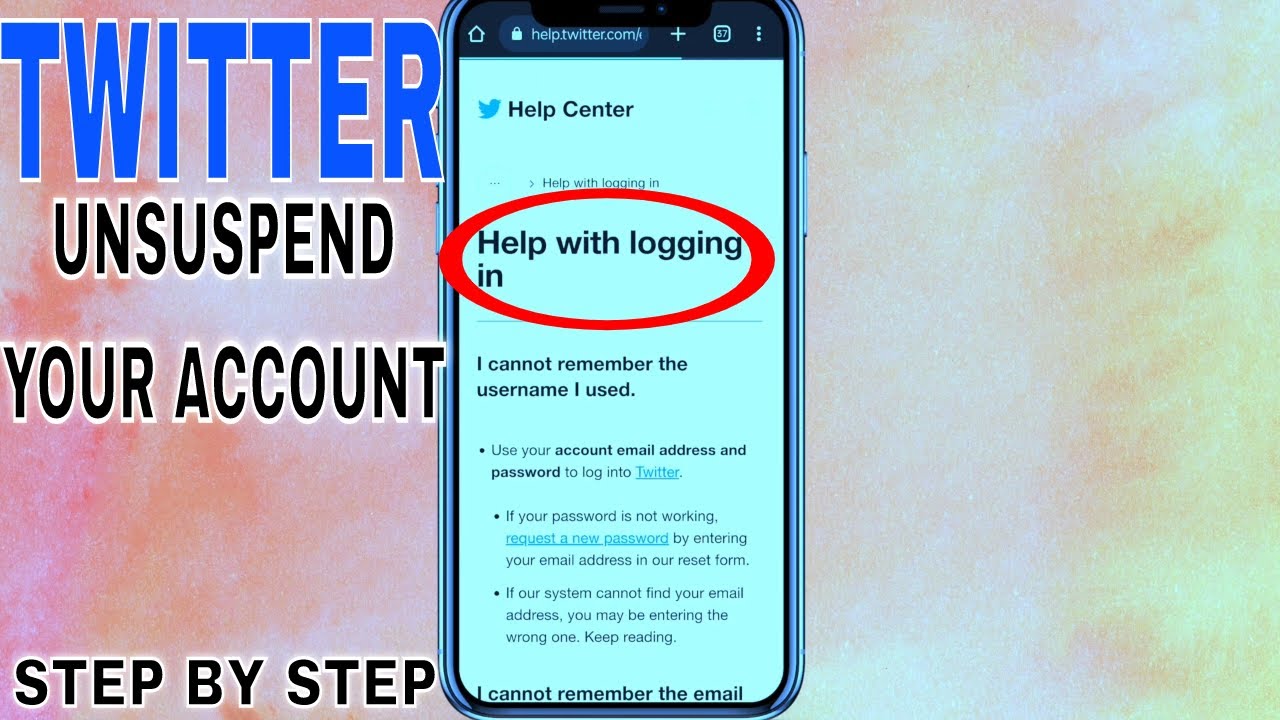 ✅  How To Unsuspend Your Twitter Account 🔴