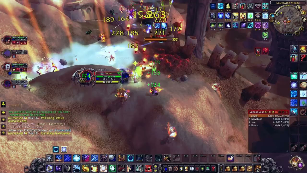 Intense Cache fight - Project Ascension WoW PvP Svk