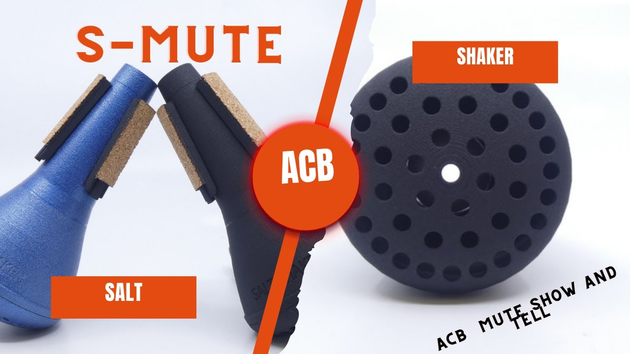 Add a little fun into your trumpet  playing with the new S-Mute Salt Shaker Mute! #trumpet