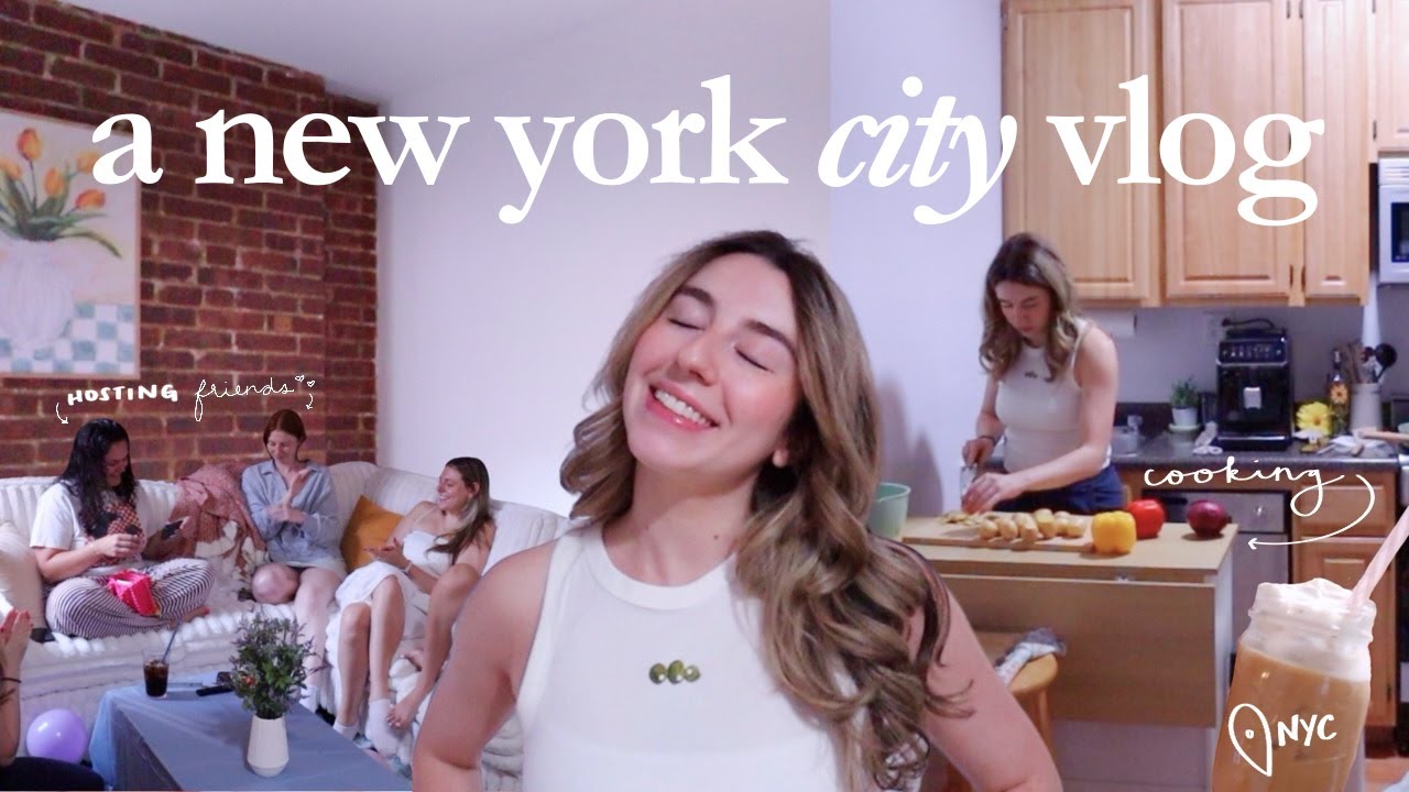 i hosted a breakfast in my new apartment ☕️ a day in my life in nyc
