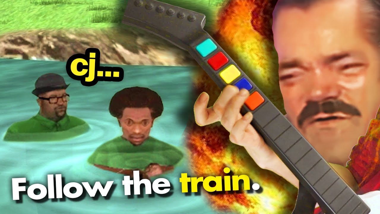 Можно ли пройти San Andreas с помощью контроллера Guitar Hero? (Модификации GTA San Andreas)