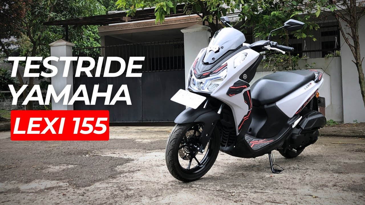 Test Ride Yamaha lexi LX 155