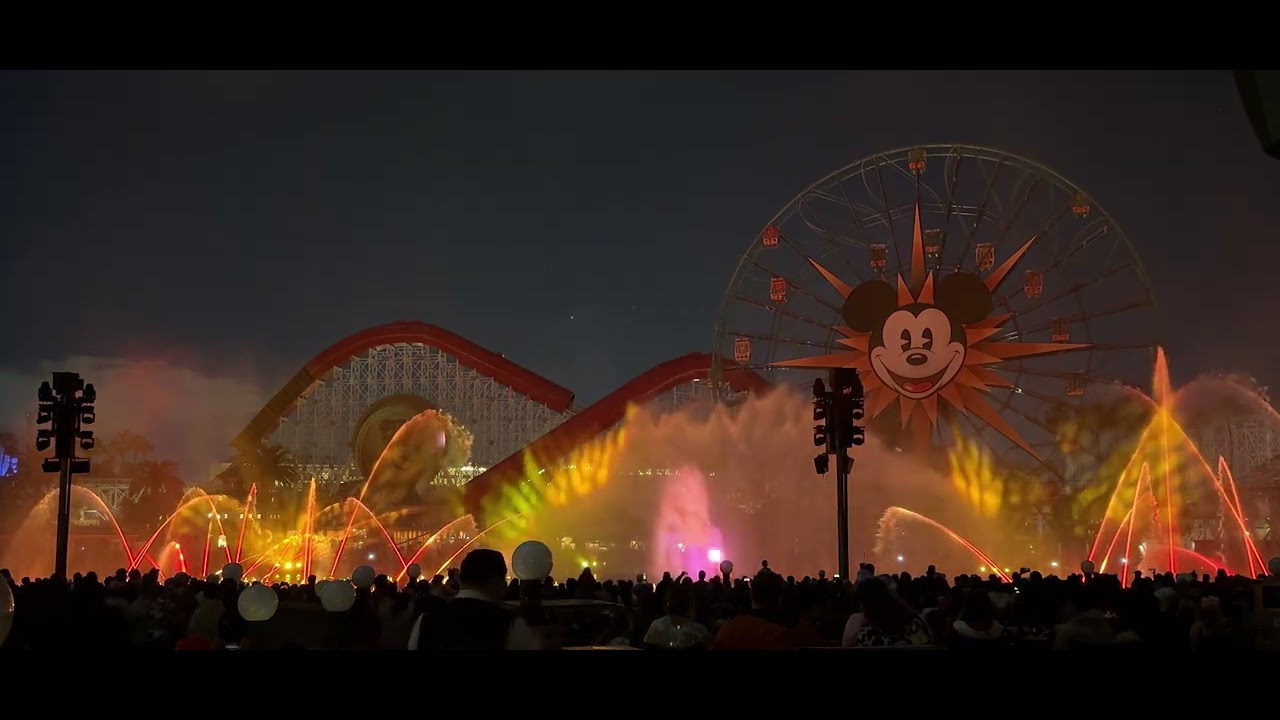 Disney&rsquo;s World of Color Happiness | A Joyful Nighttime Spectacular at Disney California Adventure