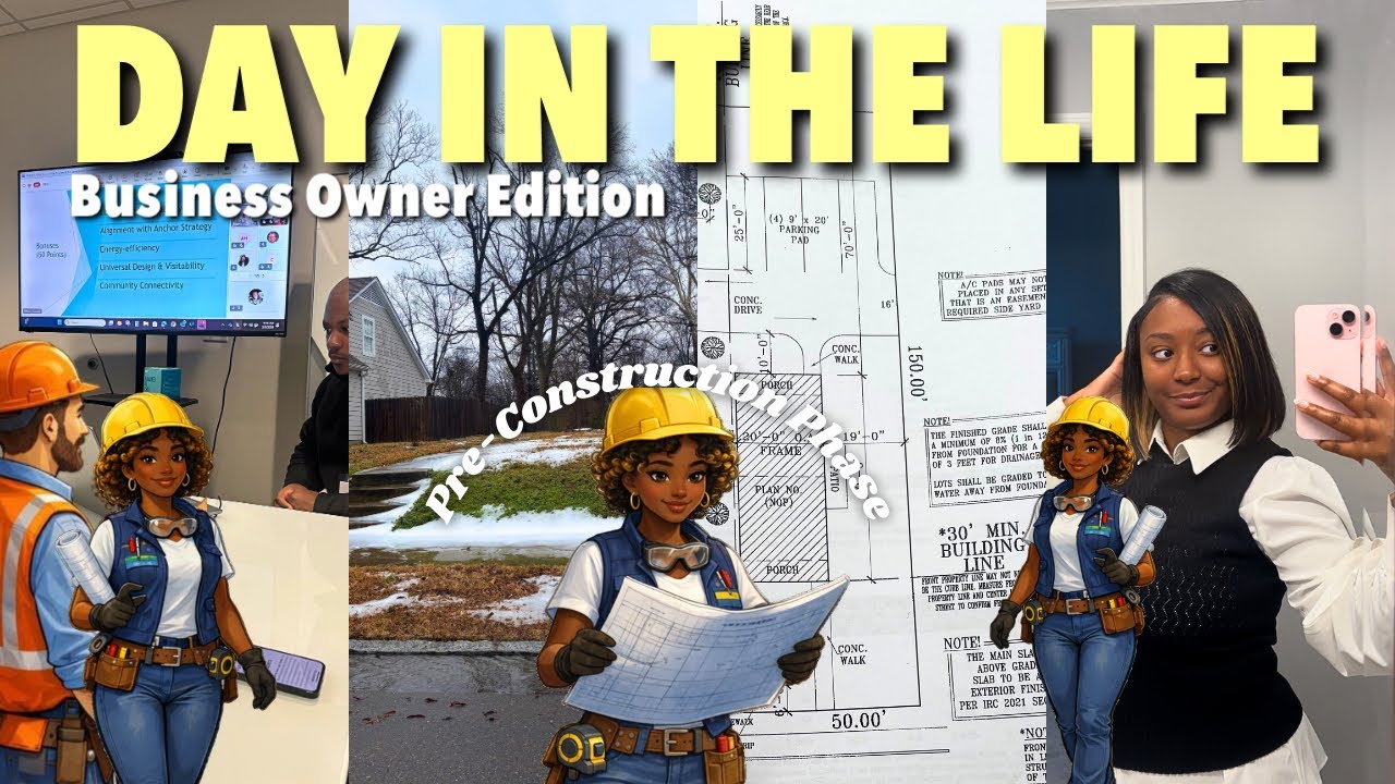 Entrepreneur Vlog | Starting a Construction Company | 25 yrold Engineer creating Generational Wealth