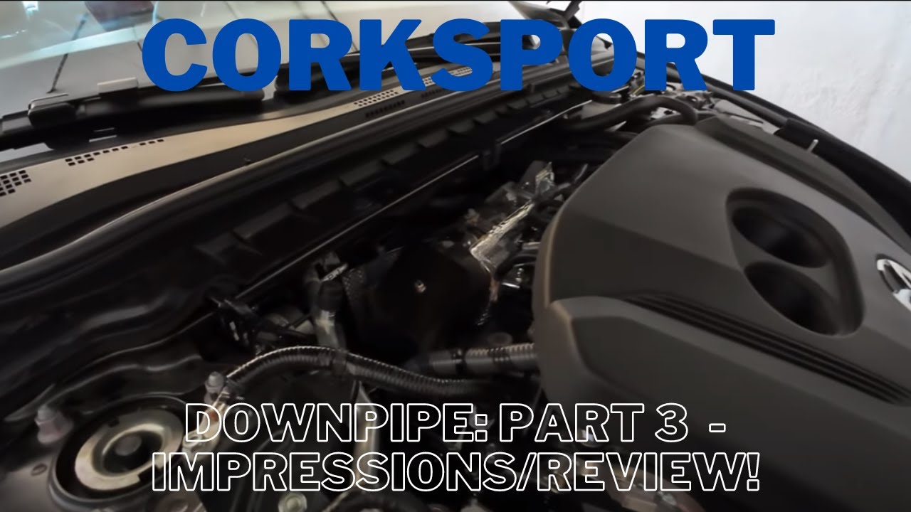 Mazda 3 Turbo Corksport downpipe part 3 - impression/review